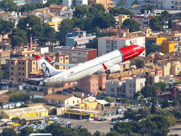 Produktbild: CALVENDO Puzzle Norwegian Boeing 737 auf Mallorca 1000 Teile Lege-Gr&ouml;&szlig;e 640 x 480 cm Foto-Puzzle Bild von Markus Mainka