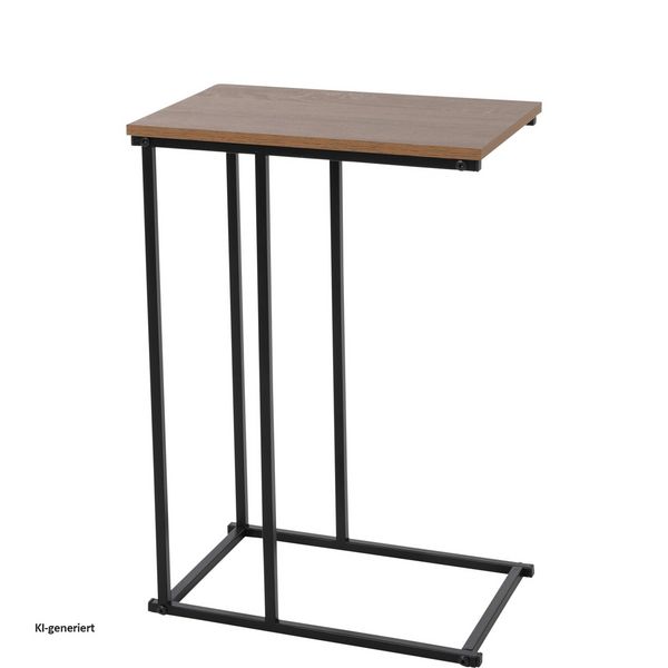 Produktbild: HTI-Living Beistelltisch Metall + MDF Natur Beistelltisch Metall + MDF Natur