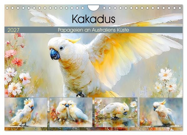 Produktbild: Kakadus. Papageien an Australiens K&uuml;ste (Wandkalender 2027 DIN A4 quer), CALVENDO Monatskalender