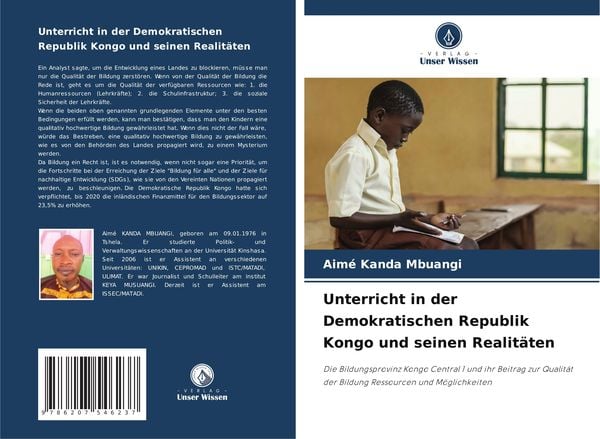 Produktbild: Unterricht in der Demokratischen Republik Kongo und seinen Realit&auml;ten