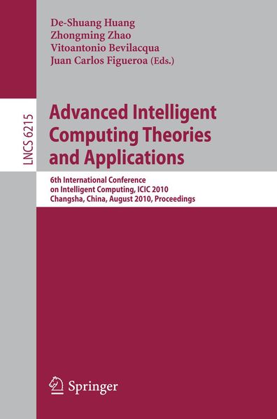 Produktbild: Advanced Intelligent Computing Theories and Applications