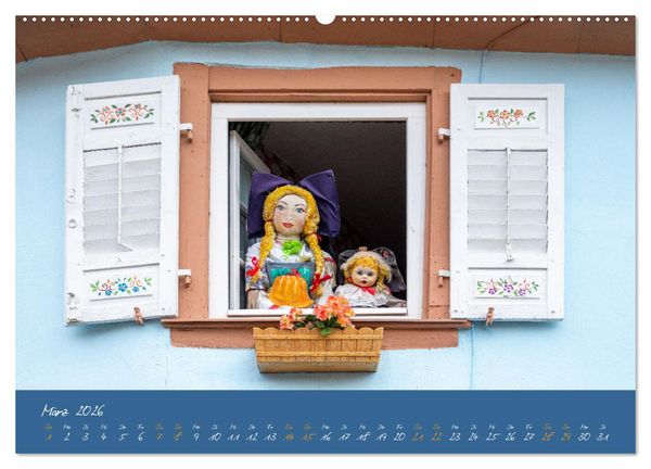 Produktbild: Fenster & Fassade (Wandkalender 2026 DIN A2 quer), CALVENDO Monatskalender