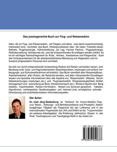 Produktbild: Kompendium Flug- und Reisemedizin
