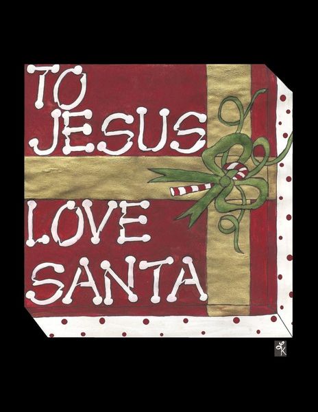 Produktbild: To Jesus Love Santa