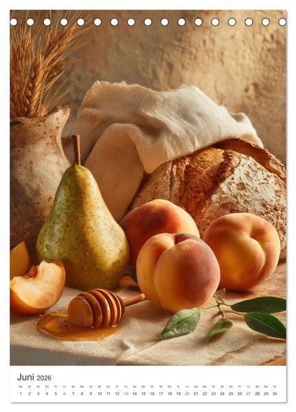 Produktbild: Das Gourmet Jahr (Tischkalender 2026 DIN A5 hoch), CALVENDO Monatskalender