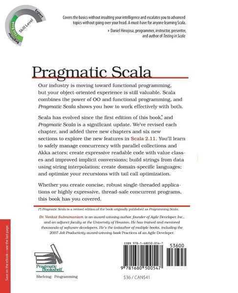 Produktbild: Pragmatic Scala