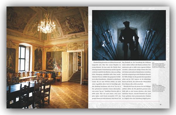 Produktbild: Die Geheimnisse der Blutgr&auml;fin Elisabeth B&aacute;thory - Ihr Leben mit Fotografien aus der Slowakai, &Ouml;sterreich und Ungarn - MYTHEN & LEGENDEN