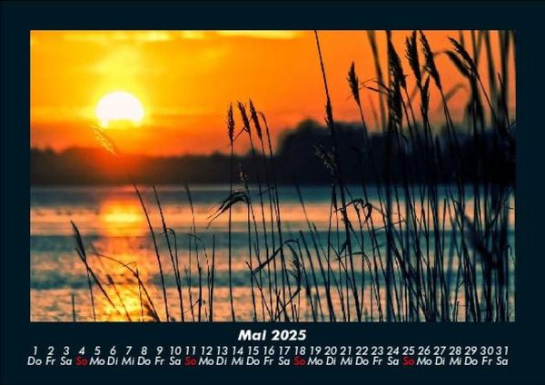 Produktbild: Die Seen der Erde 2025 Fotokalender DIN A5