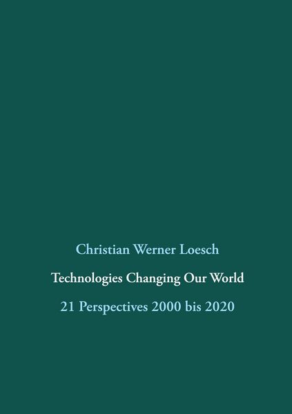 Produktbild: Technologies Changing Our World