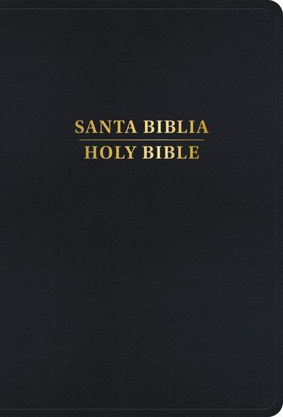 Produktbild: Rvr 1960/KJV Biblia Biling&uuml;e Letra Grande, Negro Imitaci&oacute;n Piel Con &Iacute;ndice (Edici&oacute;n 2024)