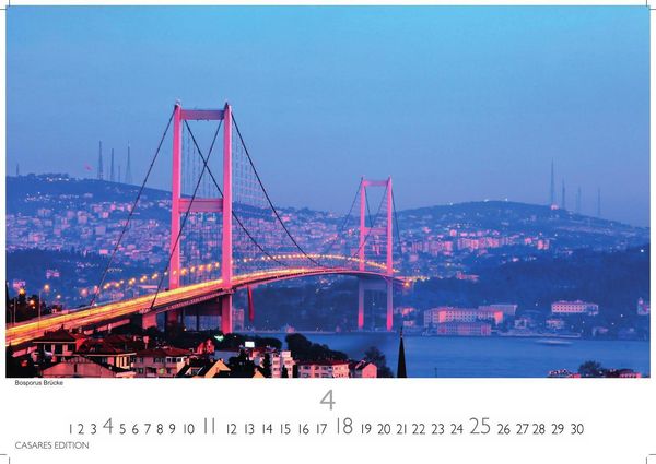 Produktbild: Istanbul Kalender 2027 &ndash; Wandkalender | Fotokalender T&uuml;rkei Vorderer Orient 35x50cm Gro&szlig;format | . mit 12 faszinierenden Fotografien von Istanbul | Premium-Design |