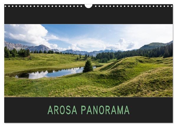 Arosa Panorama (Wandkalender 2026 DIN A3 quer), CALVENDO Monatskalender