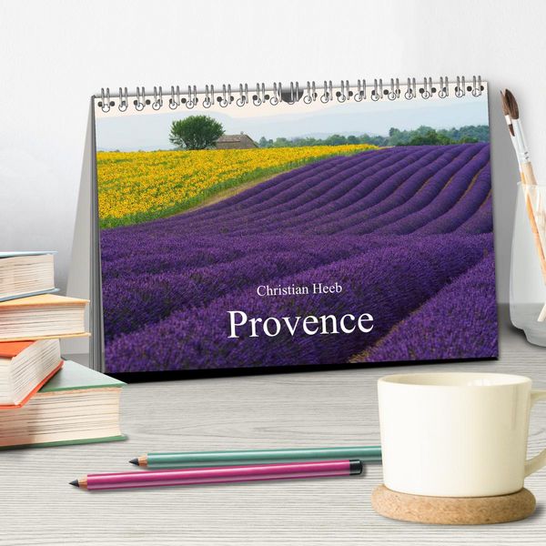 Produktbild: Provence von Christian Heeb (Tischkalender 2026 DIN A5 quer), CALVENDO Monatskalender