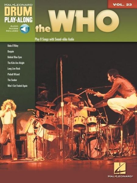 Produktbild: The Who Drum Play-Along Volume 23 Book/Online Audio