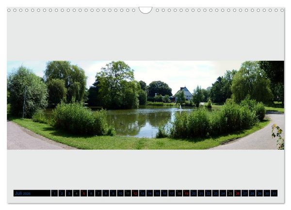 Produktbild: Bielefeld gibt es! Stadtpanoramen Teil 2 (Wandkalender 2026 DIN A3 quer), CALVENDO Monatskalender