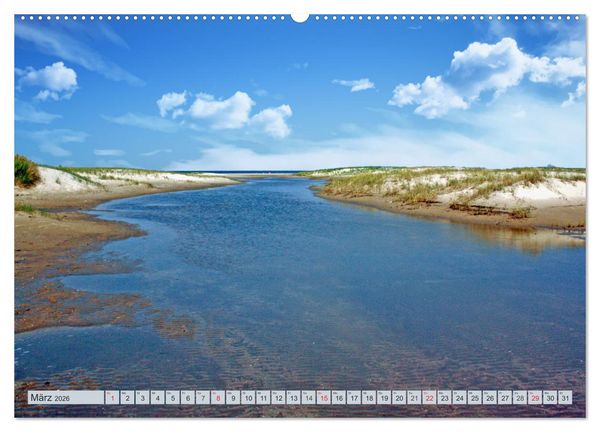 Produktbild: Langeoog - Natur Pur (Wandkalender 2026 DIN A2 quer), CALVENDO Monatskalender