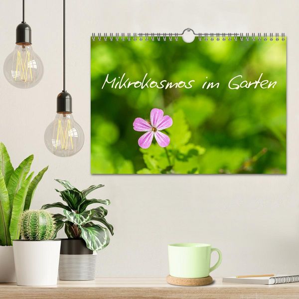 Produktbild: Mikrokosmos im Garten (Wandkalender 2026 DIN A4 quer), CALVENDO Monatskalender