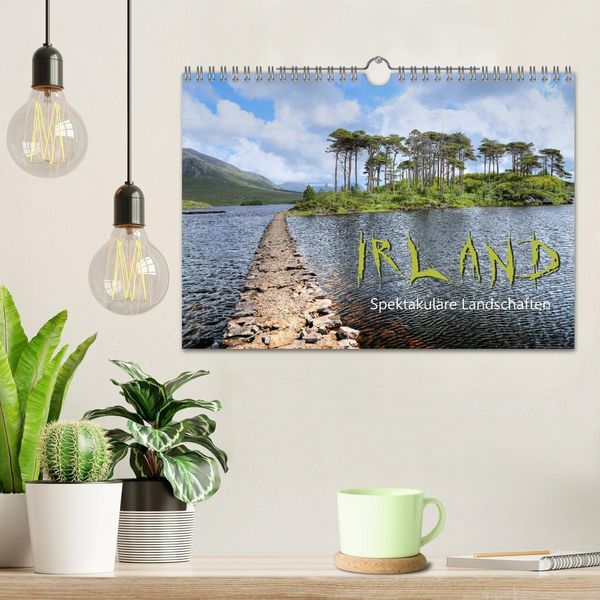 Produktbild: Irland - spektakul&auml;re Landschaften (Wandkalender 2026 DIN A4 quer), CALVENDO Monatskalender
