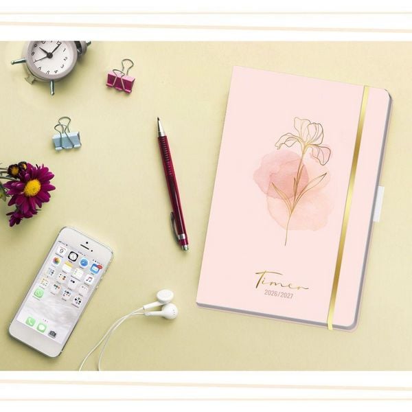Produktbild: TR&Ouml;TSCH - Sch&uuml;lerkalender Specials mit Gummiband und Stifthalter Calm 26/27