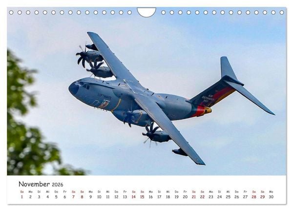 Produktbild: A400M LTG 62 (Wandkalender 2026 DIN A4 quer), CALVENDO Monatskalender