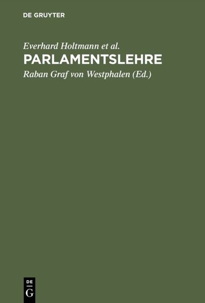 Produktbild: Parlamentslehre
