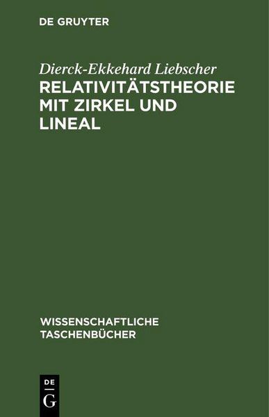 Produktbild: Relativit&auml;tstheorie mit Zirkel und Lineal