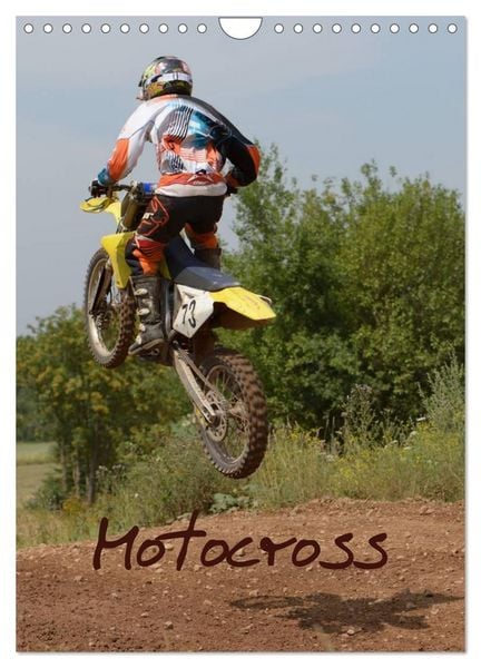 Produktbild: Motocross Terminplaner (Wandkalender 2027 DIN A4 hoch), CALVENDO Monatskalender
