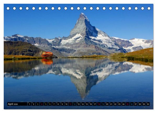 Produktbild: MATTERHORN. Faszination und Magie (Tischkalender 2026 DIN A5 quer), CALVENDO Monatskalender