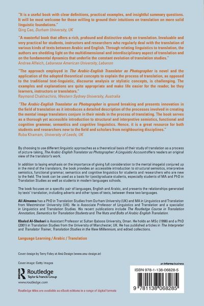 Produktbild: The Arabic-English Translator as Photographer