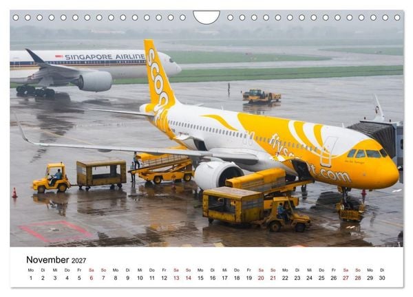 Produktbild: Airbus A320 Das Brot und Butter Flugzeug (Wandkalender 2027 DIN A4 quer), CALVENDO Monatskalender