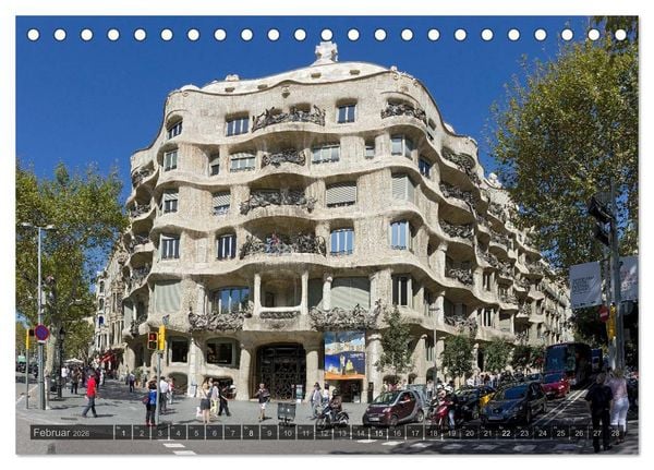 Produktbild: Barcelona - Von Gotik bis Modernisme (Tischkalender 2026 DIN A5 quer), CALVENDO Monatskalender