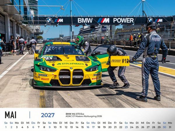 Produktbild: BMW im Rennsport Kalender 2027