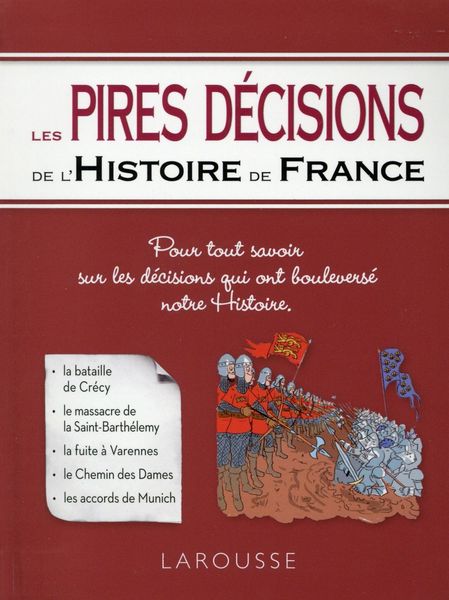 Produktbild: Les pires d&eacute;cisions de l'histoire de France