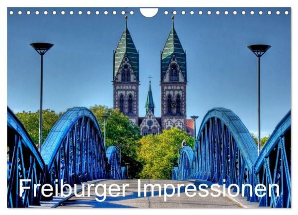 Produktbild: Freiburger Impressionen (Wandkalender 2026 DIN A4 quer), CALVENDO Monatskalender