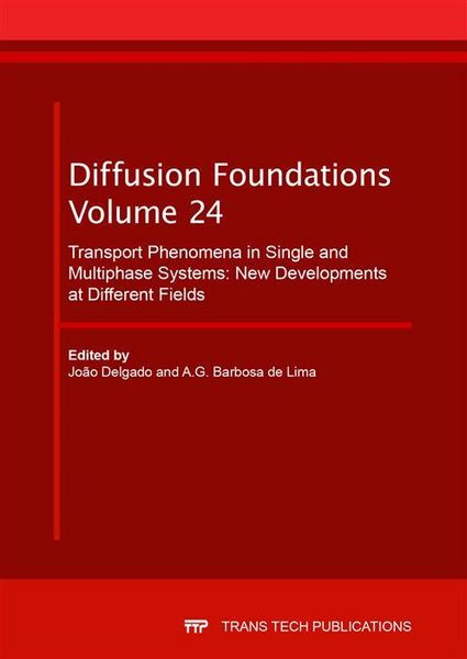 Produktbild: Transport Phenomena in Single and Multiphase Systems: New Developments at Different Fields