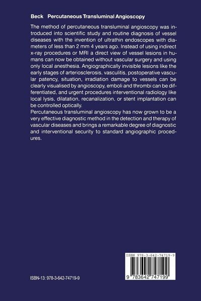 Produktbild: Percutaneous Transluminal Angioscopy