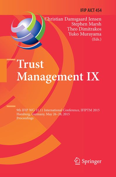 Produktbild: Trust Management IX