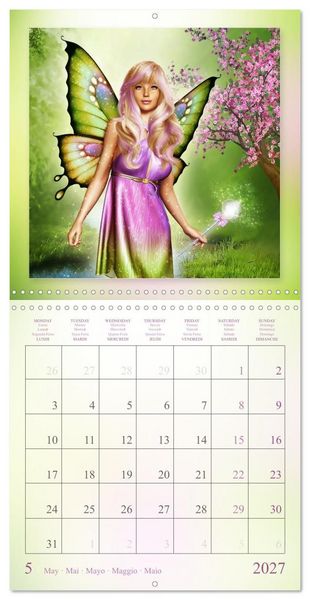 Produktbild: Twinkling Fairies (Wall Calendar 2027 12 &times; 12 Inch) CALVENDO 12 Month Wall Calendar