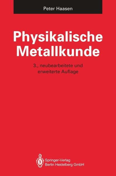 Produktbild: Physikalische Metallkunde