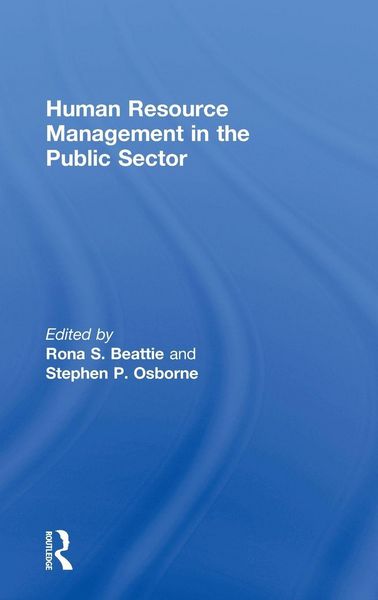 Produktbild: Human Resource Management in the Public Sector