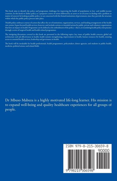 Produktbild: Global Health Policy And Programme Challenges