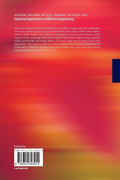 Produktbild: Industrial Applications of Affective Engineering
