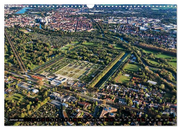Produktbild: Hannover - Luftige Einblicke (Wandkalender 2026 DIN A3 quer), CALVENDO Monatskalender