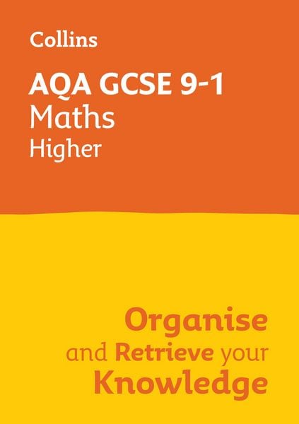Produktbild: AQA GCSE 9-1 Maths Higher Organise and Retrieve Your Knowledge
