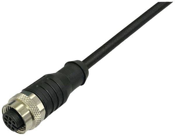Produktbild: BKL Electronic 2702005 Sensor-/Aktor-Anschlussleitung M12 Kupplung, gerade 10 m Polzahl Sensoren: 4 1 St.