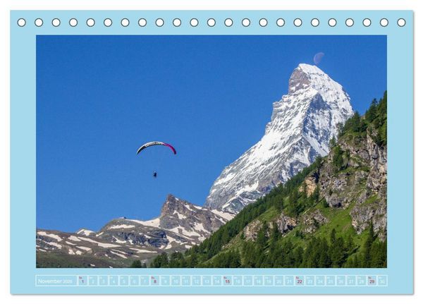 Produktbild: Gr&uuml;ezi in den Schweizer Bergen (Tischkalender 2026 DIN A5 quer), CALVENDO Monatskalender