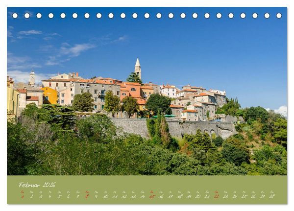 Produktbild: Wundersch&ouml;nes Istrien (Tischkalender 2026 DIN A5 quer), CALVENDO Monatskalender