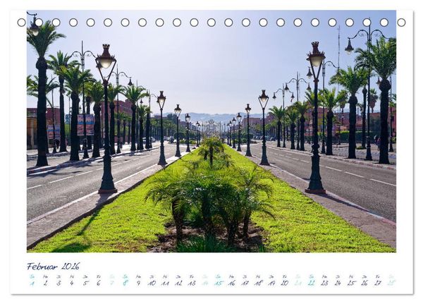 Produktbild: Marrakesch - Oase im W&uuml;stenstaub (Tischkalender 2026 DIN A5 quer), CALVENDO Monatskalender