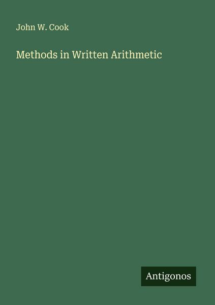 Produktbild: Methods in Written Arithmetic