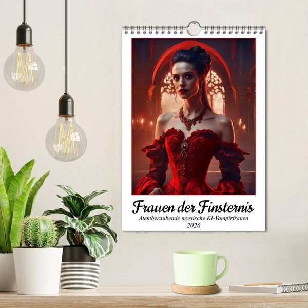 Produktbild: Frauen der Finsternis (Wandkalender 2026 DIN A4 hoch), CALVENDO Monatskalender